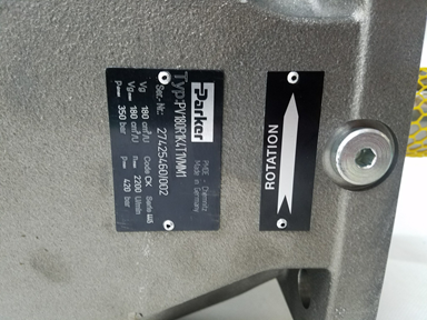 Bơm Piston Parker PV180R1K4T1VMM1/ Ser.Nr 27425460/002